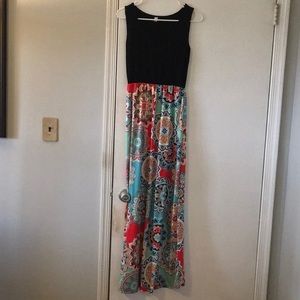 Small Ours maxi dress